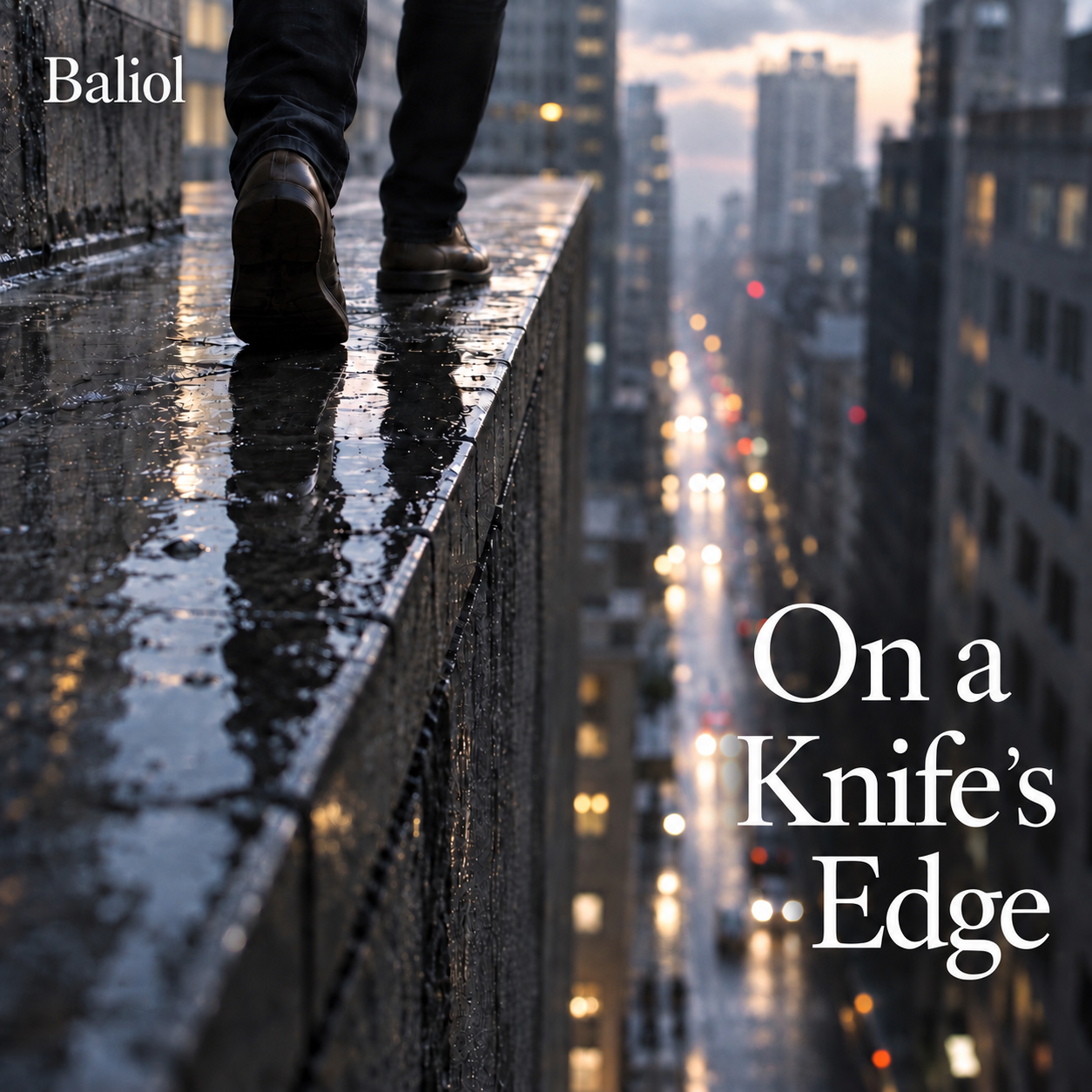 Baliol — On a Knife’s Edge album cover